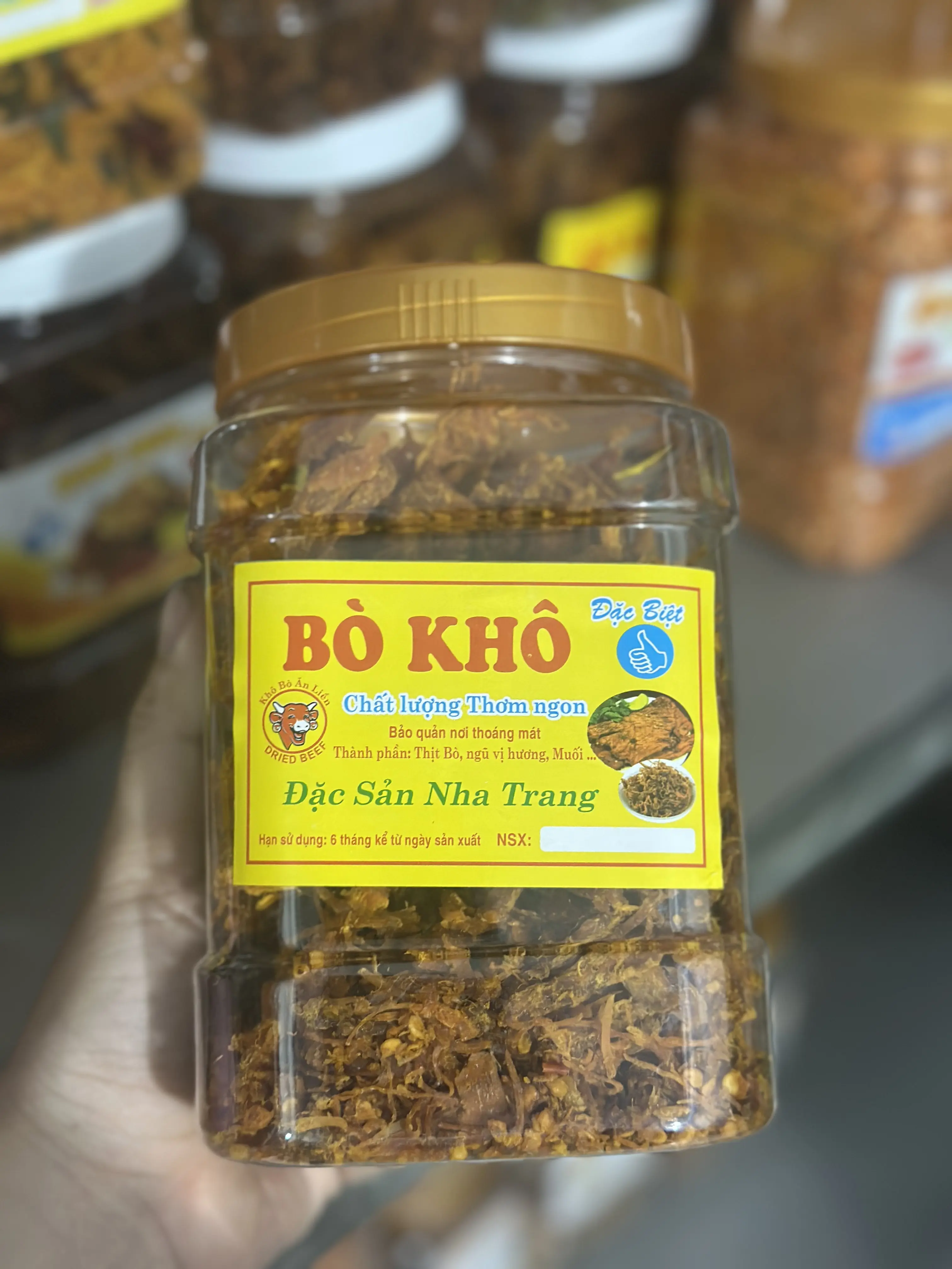 Bò Khô (Vụn) sợi loại 1 - 500g