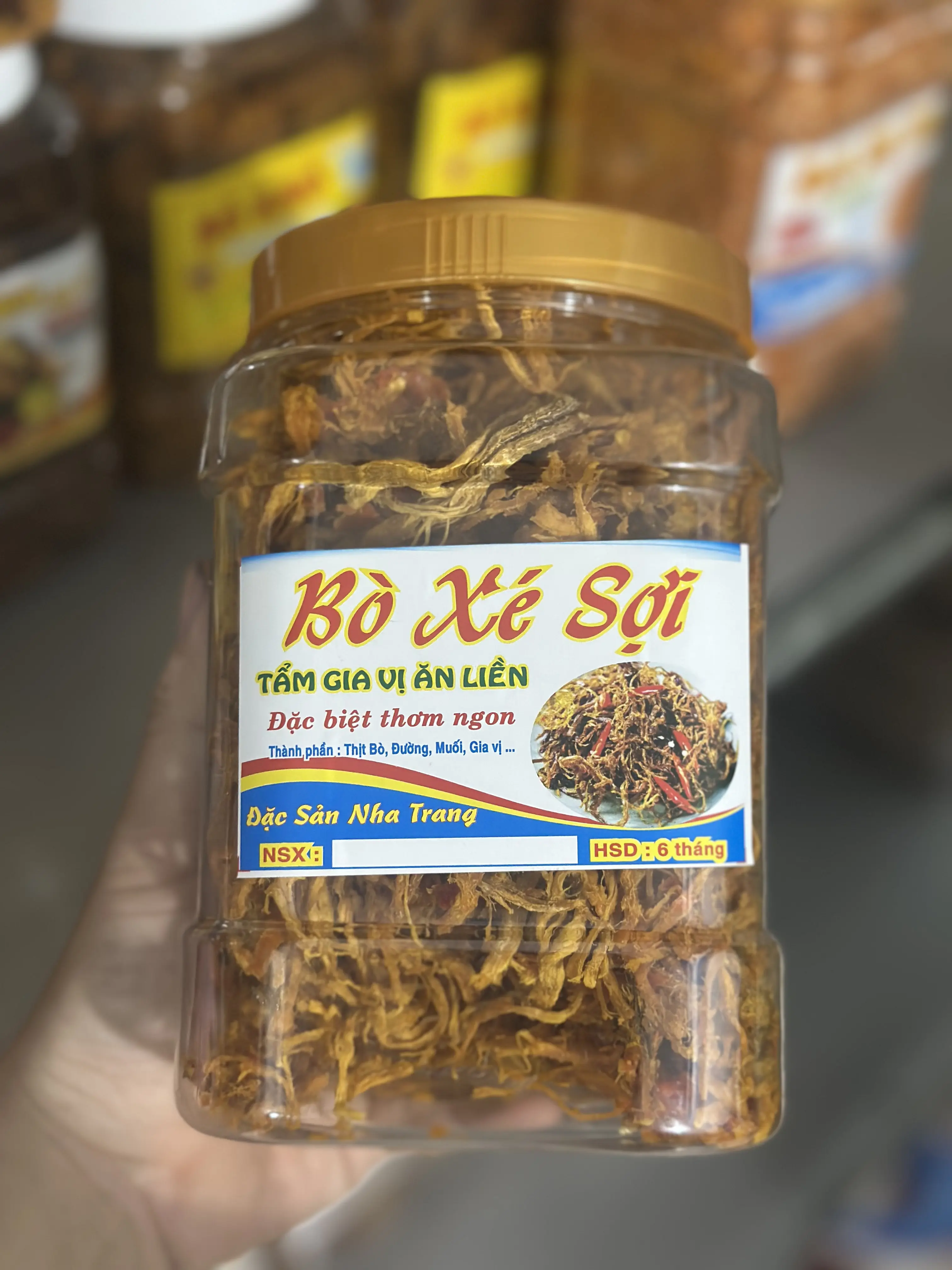 Bò xé sợi loại 2 - 500g