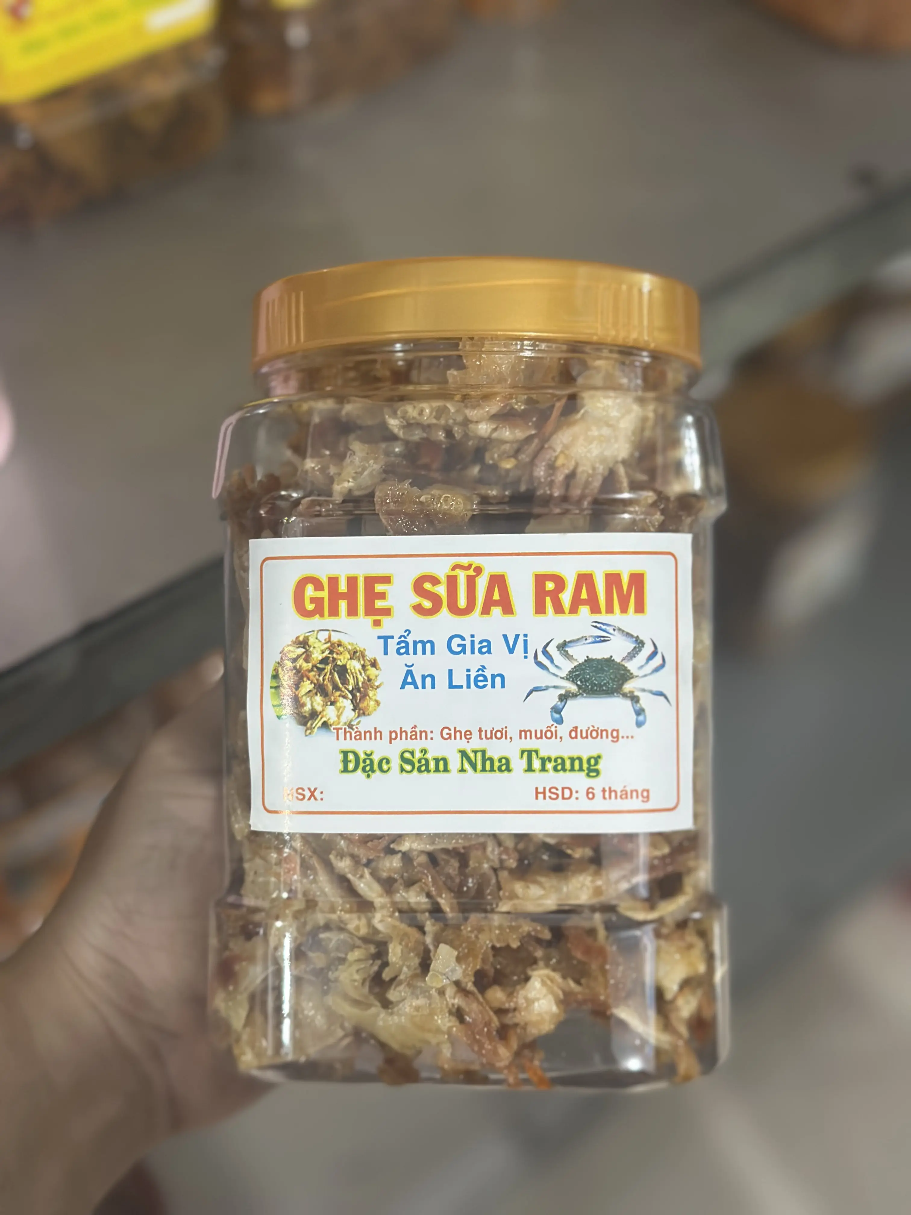 Ghẹ sữa ram - 500g